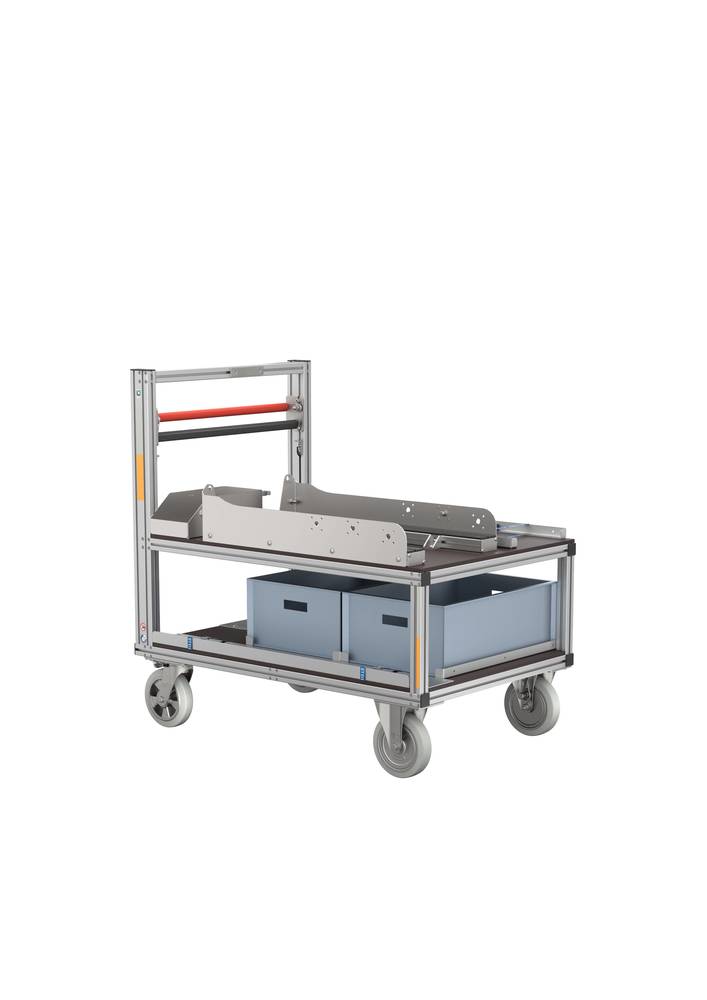 Aluminijumski Roll Kontejner Strom-Licht 1200 x 800 x 1180 mm DENIOS 305160W