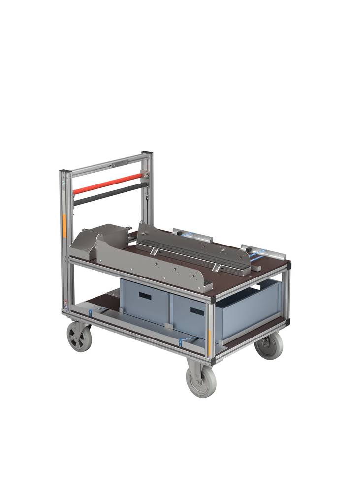 Aluminijumski Roll Kontejner Strom-Licht 1200 x 800 x 1180 mm DENIOS 305160W