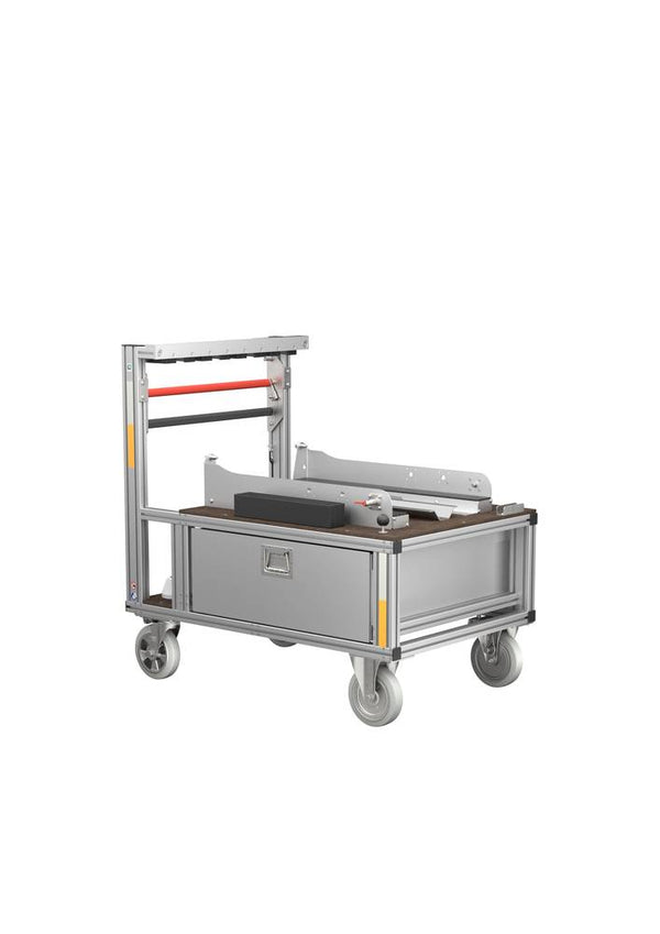 Aluminijumski Roll Kontejner za Usisna Creva 1200 x 800 x 1185 mm DENIOS 305165W