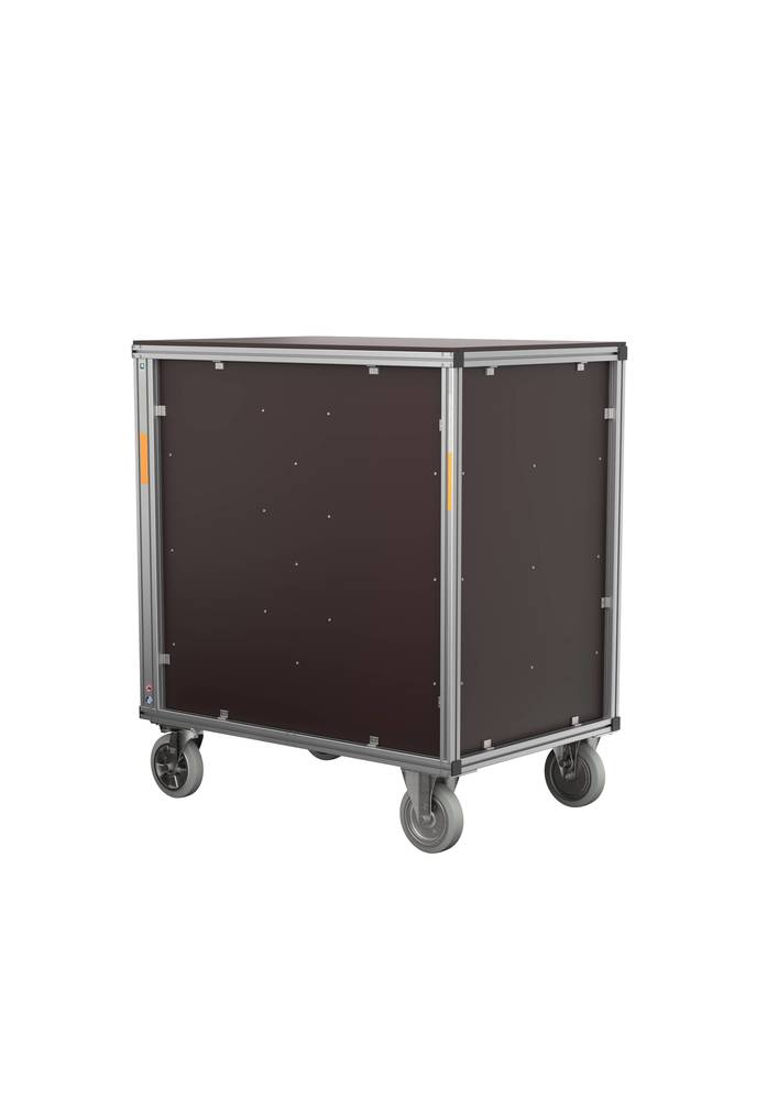 Aluminijumski Transportni Kolica za Zaštitnu Opremu za Disanje 1200 x 800 x 1370 mm DENIOS 305166W