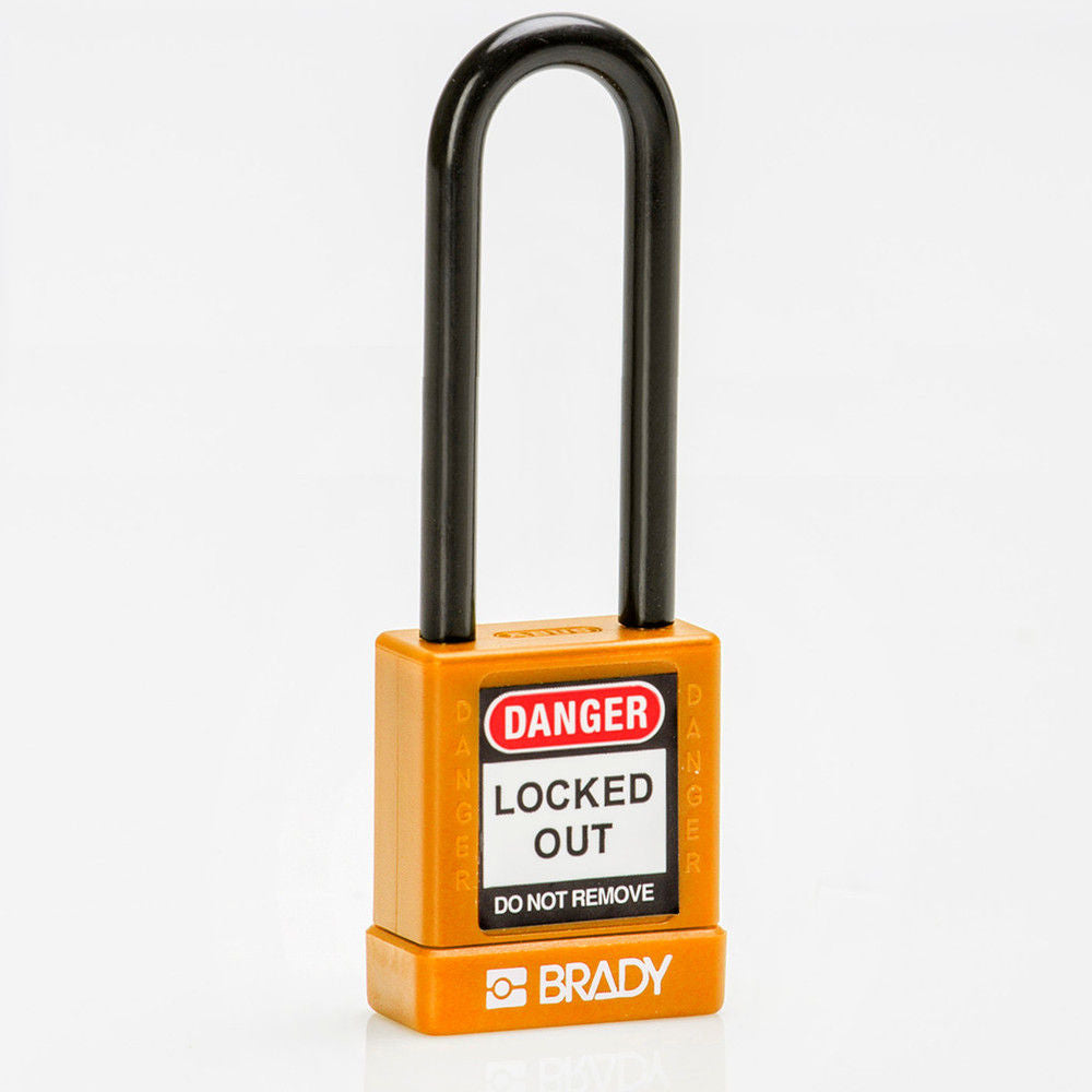 Brady Sigurnosni Katanci Aluminijum Najlon 75 mm 307976W