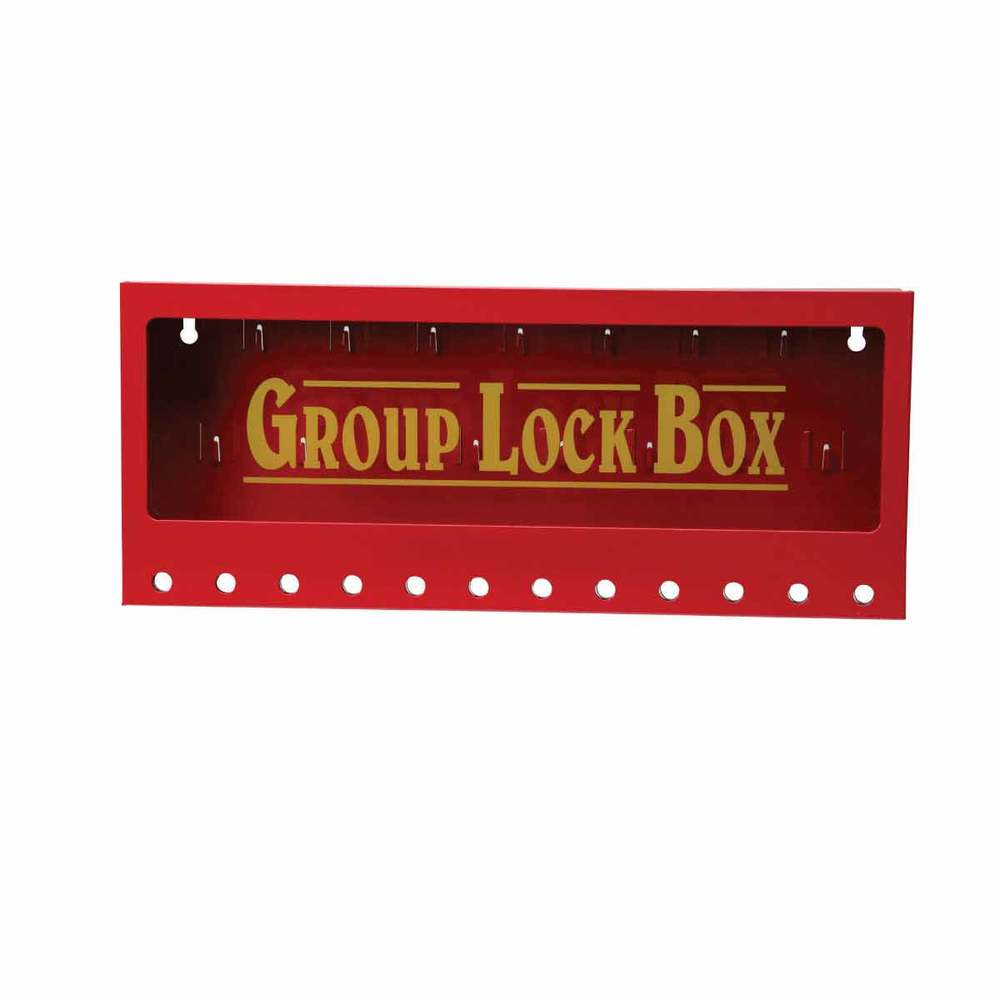 Brady Grupna Lockout Kutija za Zid Čelik 308056W