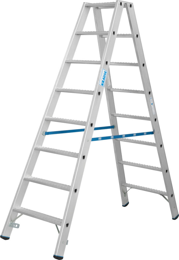 KRAUSE Samostojeća Merdevina sa Gazištima Aluminijum 2 x 8 Gazišta 307629W