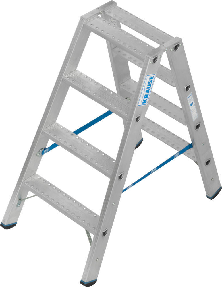 KRAUSE Samostojeća Merdevina sa Gazištima Aluminijum 2 x 4 Gazišta 307625W