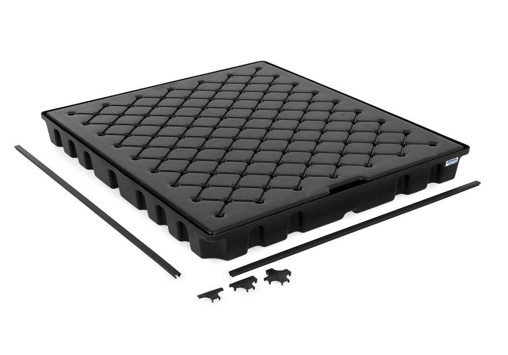 DENIOS Polyethylen Bodenelement 292968W 120l Kapaciteta Crna