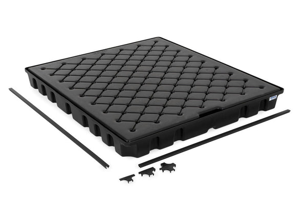 DENIOS Polietilen Base-Line Podni Element 295197W 120l Kapaciteta Crna