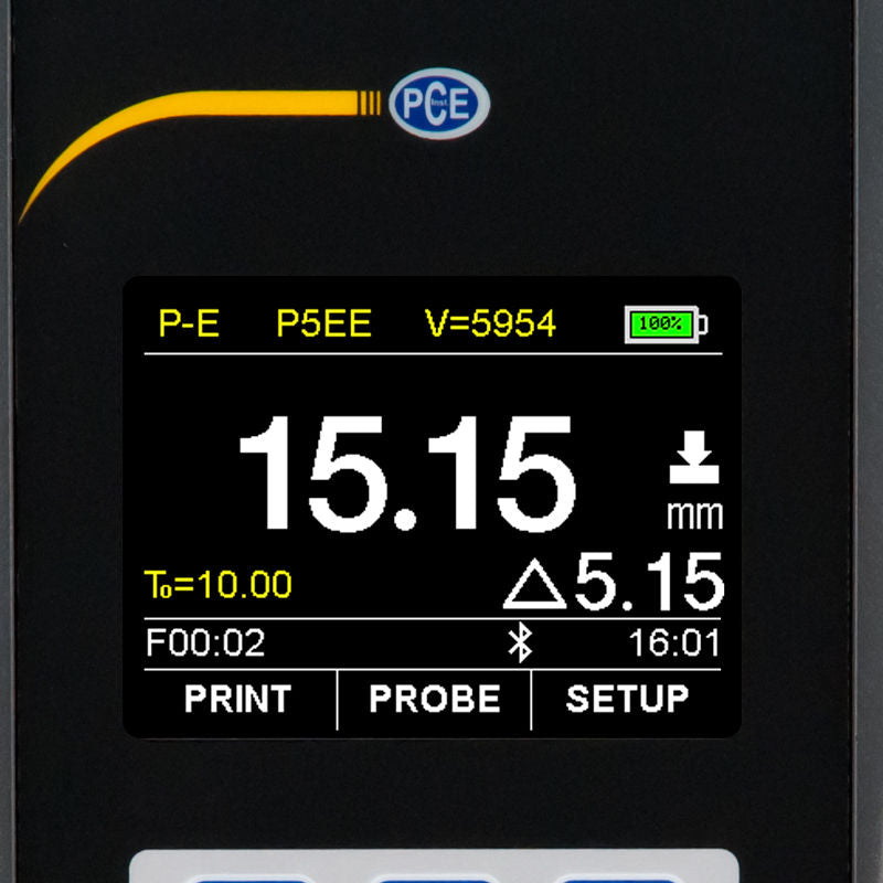 PCE Instruments Merač Debljine Materijala 307384W