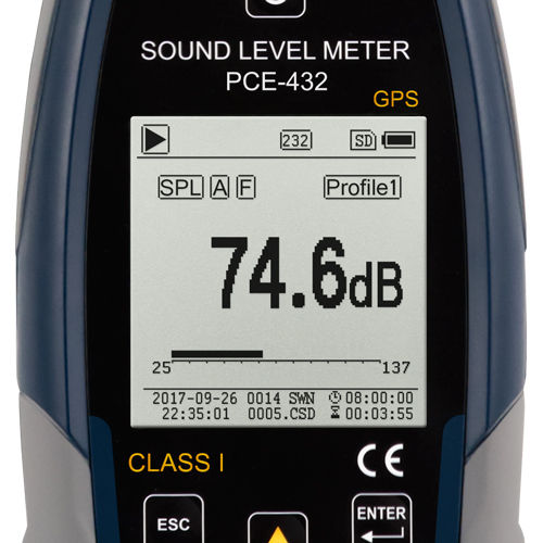 PCE Instruments Merač Nivoa Zvuka PCE-432 307458W