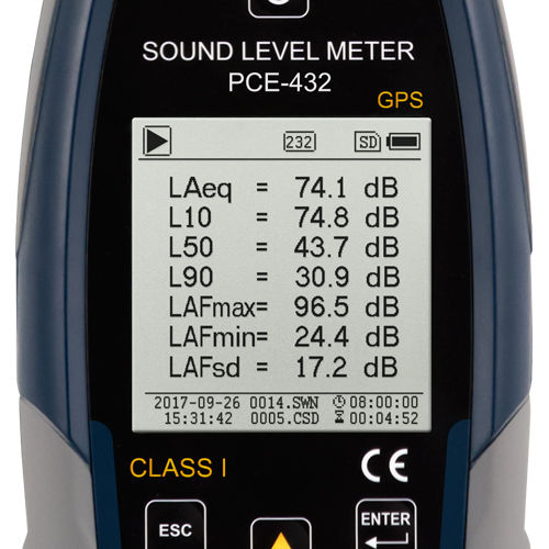 PCE Instruments Merač Nivoa Zvuka PCE-432 307458W