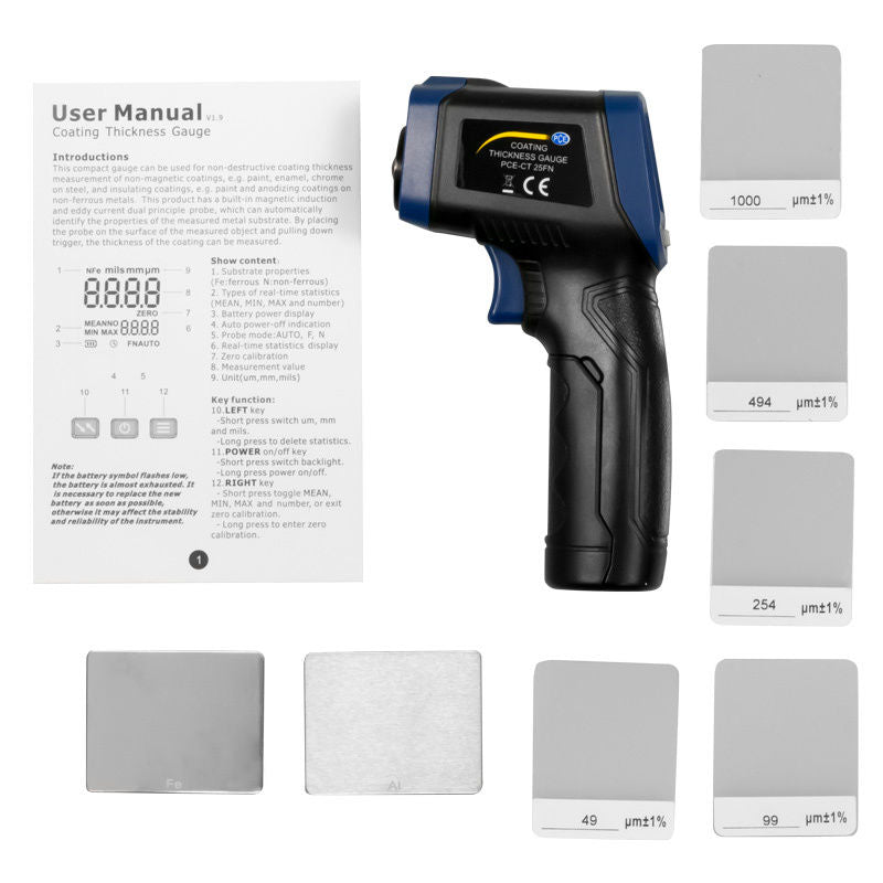 PCE Instruments Merač Debljine Sloja PCE-CT 25FN 307478W