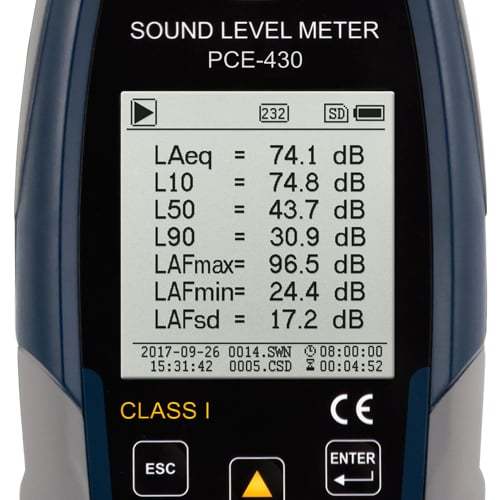 PCE Instruments Merač Nivoa Zvuka PCE-430 307452W