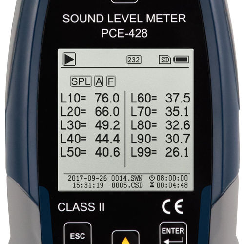 PCE Instruments Merač Nivoa Zvuka PCE-428 307448W