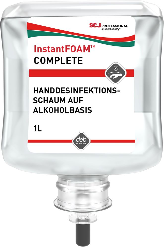 SCJohnson InstantFOAM™ COMPLETE Alkoholni Penasti Dezinficijens za Ruke IFS1000ML 6 Kartridža po 1 L