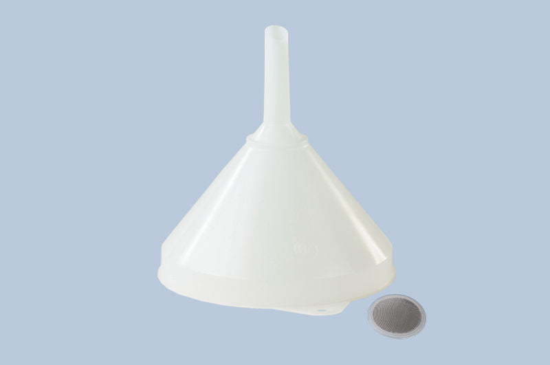 Plastični Levak od HDPE-a Prečnika 208 mm sa Ušicom za Kačenje, Prelivnim Rubom i Sitom Pakovanje 10 Komada Gmöhling 308409W