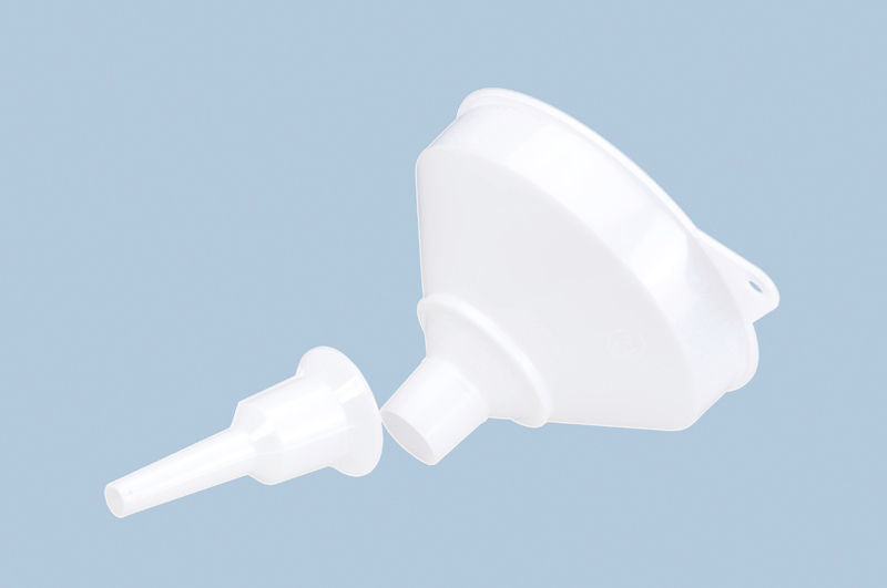 Plastični levak od HDPE-a spoljni prečnik 253 mm sa sitom od nerđajućeg čelika pakovanje 10 komada Gmöhling 308410W