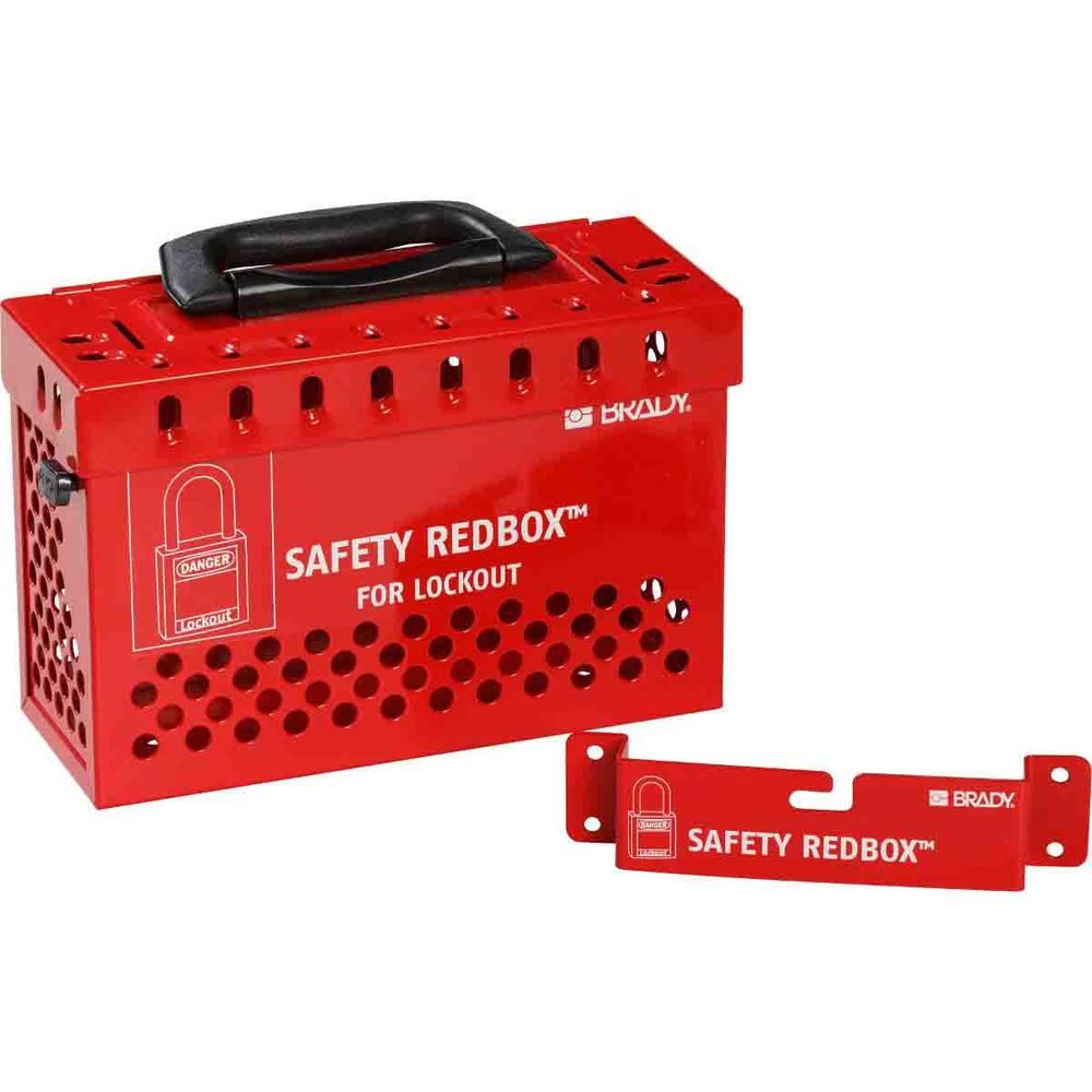 Brady REDBOX Kutija za Grupno Zaključavanje Crvena 311813W