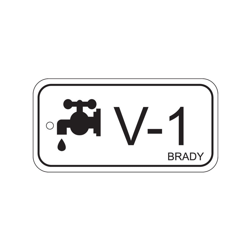 Brady Oznake za Izvore Energije Ventili V-1 311925W