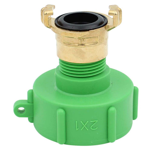 IBC Adapter sa Unutrašnjim Navojem S60x6 na 1 Brzu Spojnicu IG Pakovanje 3 Komada DENIOS 311449W