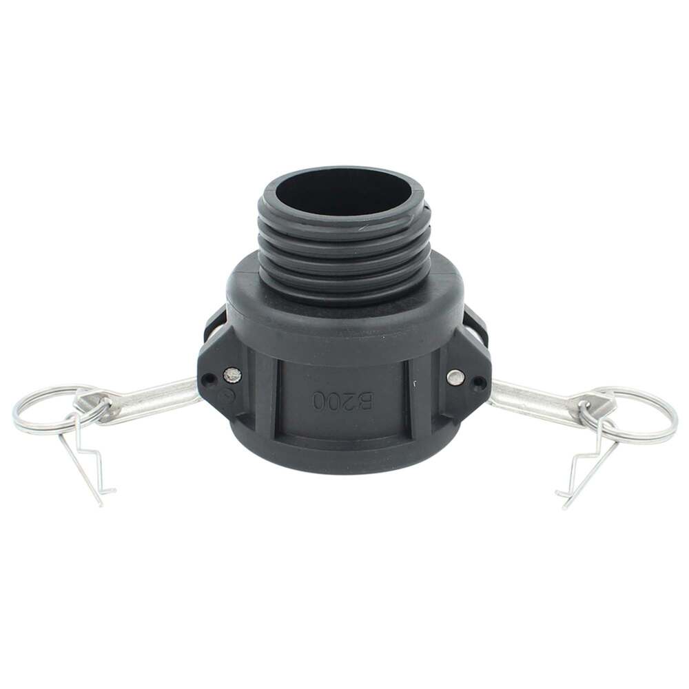 IBC Adapter sa Camlock 2-Dose Tip B na Grubi Navoj S60x6 AG Pakovanje 3 Komada DENIOS 311470W