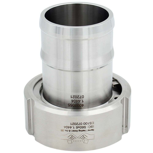 IBC Adapter od Nerđajućeg Čelika sa Crevnim Nastavkom 50 mm za Priključak S60x6 DENIOS 311481W