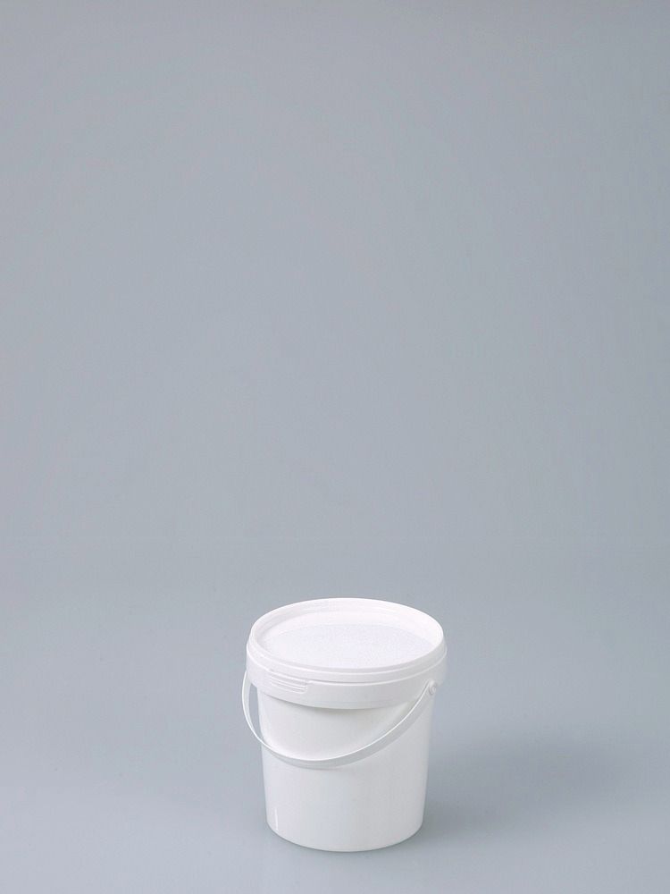 Verpackungseimer sa Poklopcem od PP 1 l DENIOS 309741W 132 x 131 mm Beli Pakovanje 100 kom