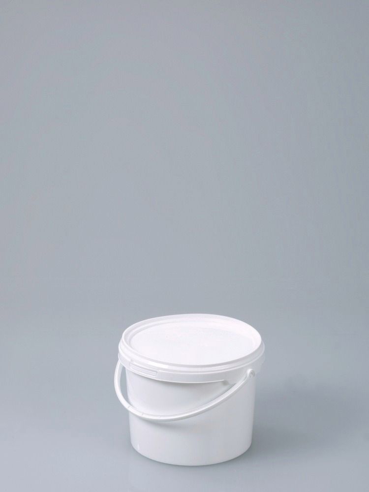 Verpackungseimer sa Poklopcem od PP 1 l DENIOS 309741W 132 x 131 mm Beli Pakovanje 100 kom