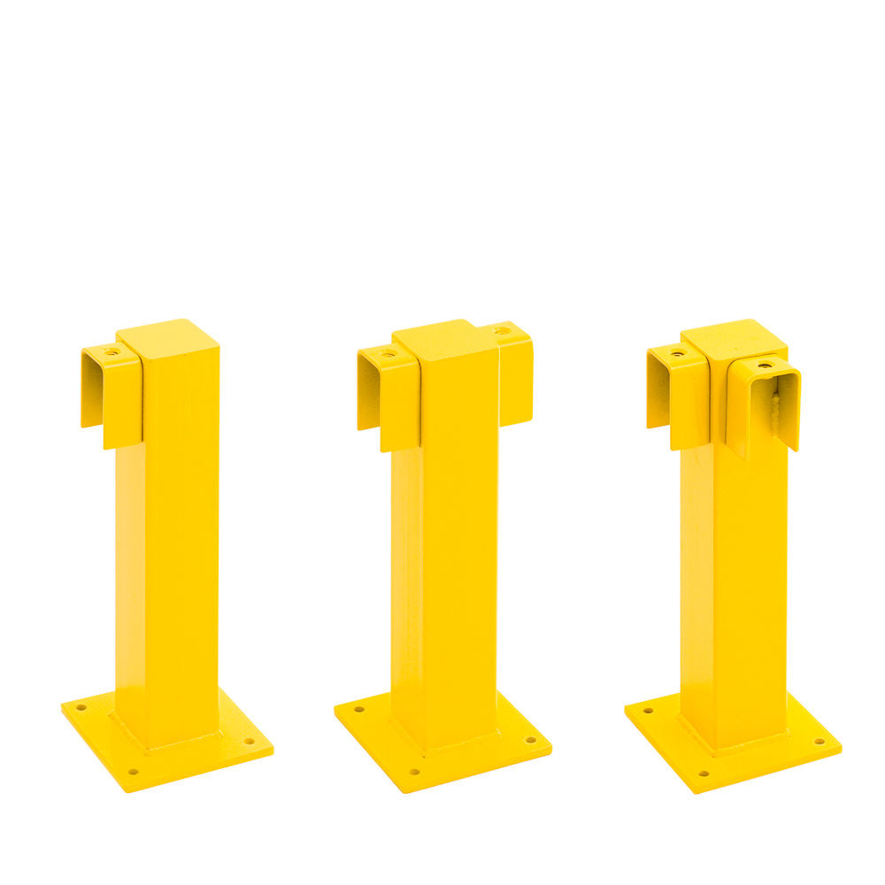 Rammschutzgeländer XL Srednji Stub Toplo Cinkovan Žuta Plastificirana Visina 500 mm Moravia 311025W