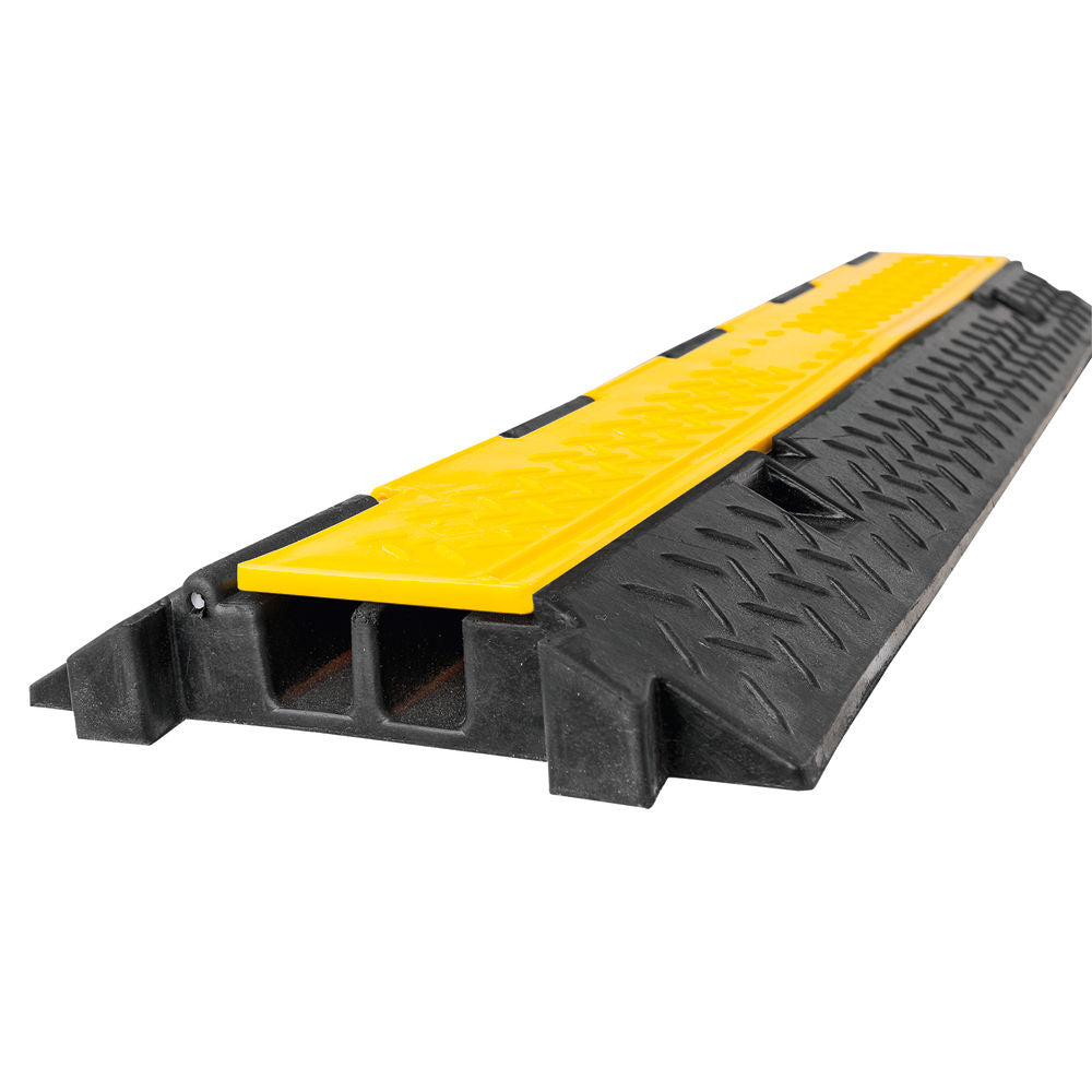Kabelski Most DENIOS 311198W 1000 x 250 x 45 mm Crni sa Žutim Poklopcem 2 Kablovska Kanala