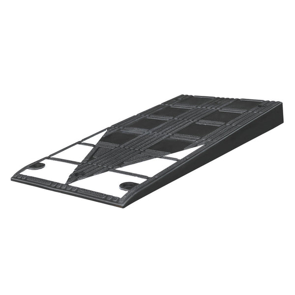 Bordsteinrampe DENIOS 311199W 1000 x 450 x 75 mm Crna Vulkanizirana Guma sa Reflektujućim Površinama