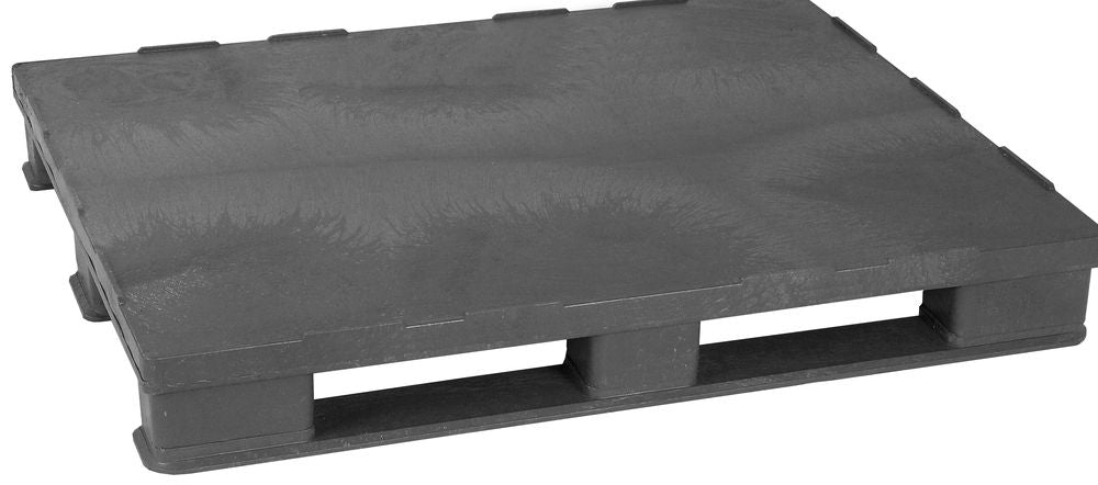 DENIOS Paleta za Teške Terete od Plastike Siva 312659W