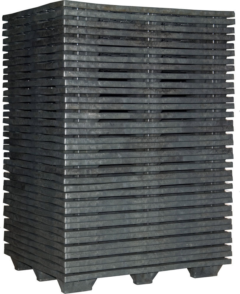 DENIOS Industrijska Paleta od Reciklirane Plastike Antracit 312640W