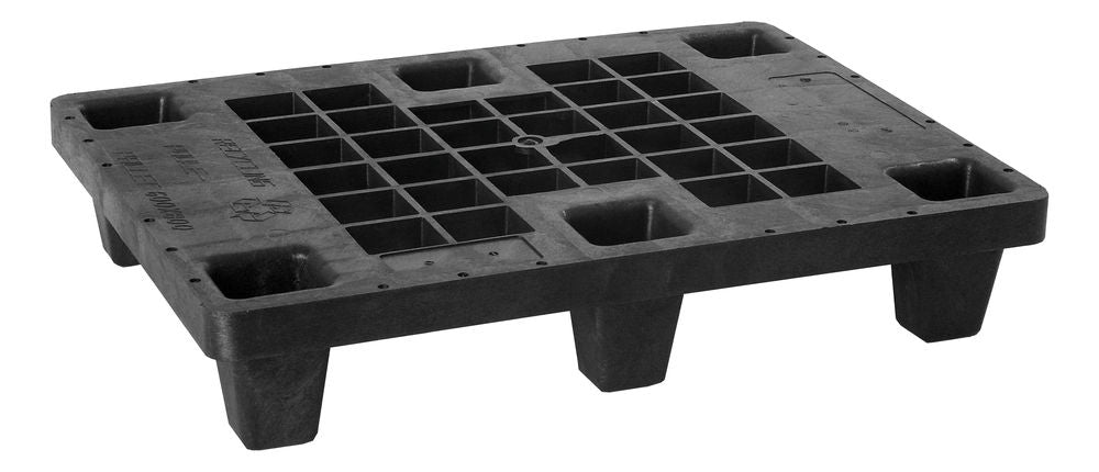 DENIOS Displej Paleta od Reciklirane Plastike Crna 312631W