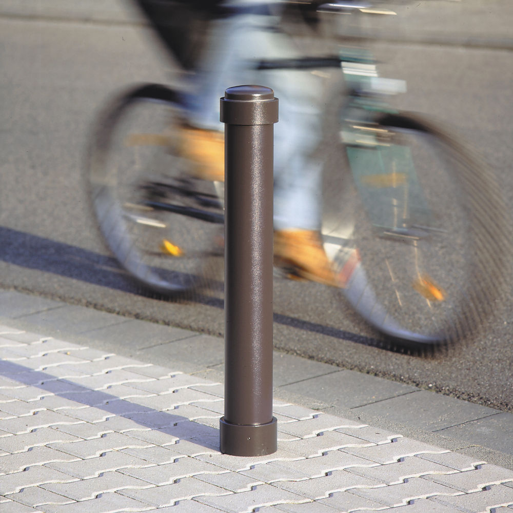 City-Poller Aluminijumski Za Fiksnu Ugradnju Prečnik 108 mm Antik Braon Moravia 310881W