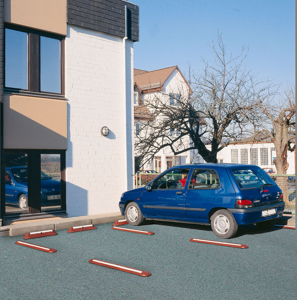 Razdelna greda DENIOS 311243W 1200 x 150 x 45 mm crno-bela reflektujuća