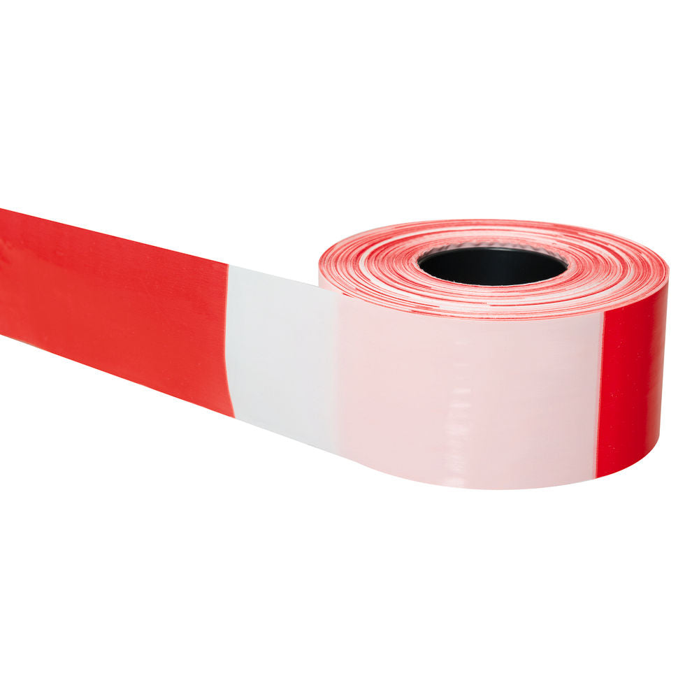 Barijerna Traka DENIOS 311259W 80 mm x 500 m Crveno-bela