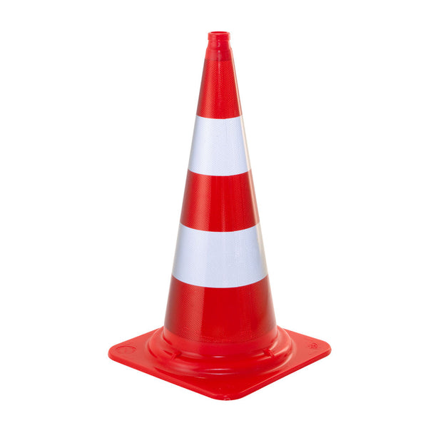 Saobraćajni čunj Moravia 311277W 50 cm Crveno-beli