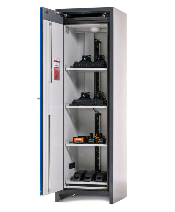 DENIOS Čelik SmartStore Core-Compact Sigurnosni Ormar 309939W 4 Police Plava