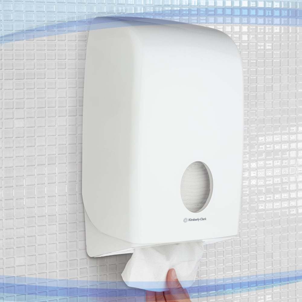 Kimberly-Clark Aquarius™ Dispenzer za Papirne Ubruse sa C-Faltovanjem 6945 Beli
