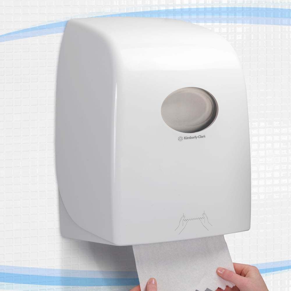 Kimberly-Clark Aquarius™ Beskontaktni Dispenzer za Rolne Papirnih Ubrusa 6959 Beli