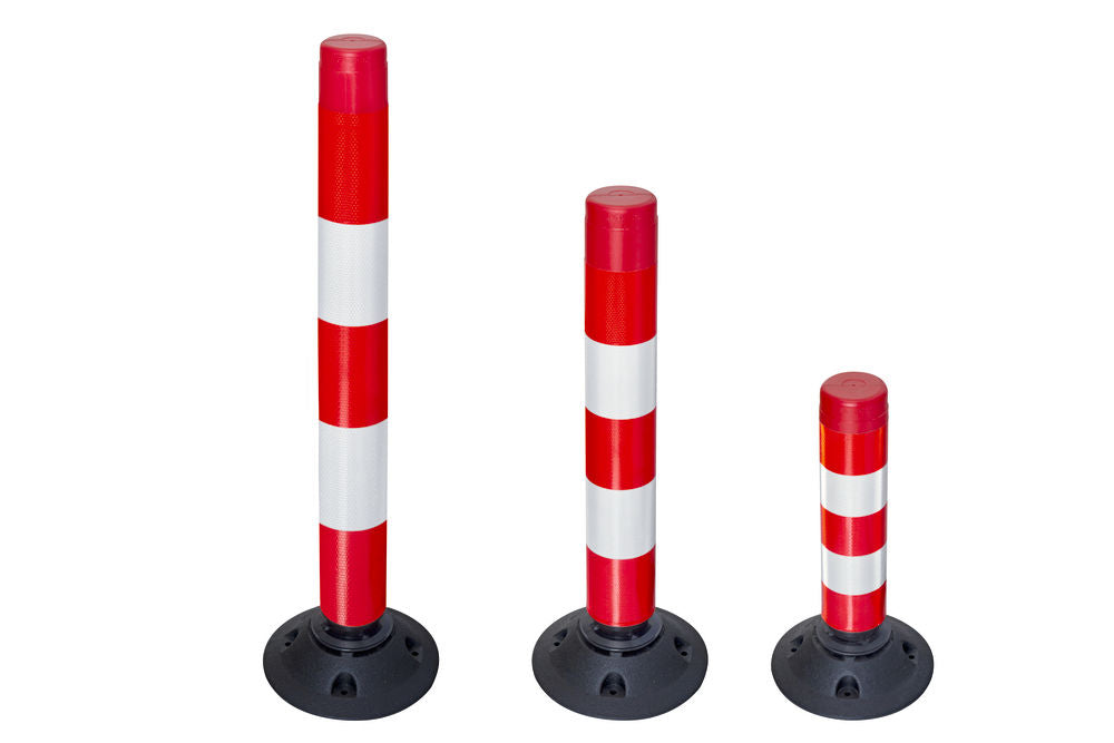 Samonivelirajući Vodeći Cilindar Plastika Ø 100 mm Crveno/Beli Moravia 311247W