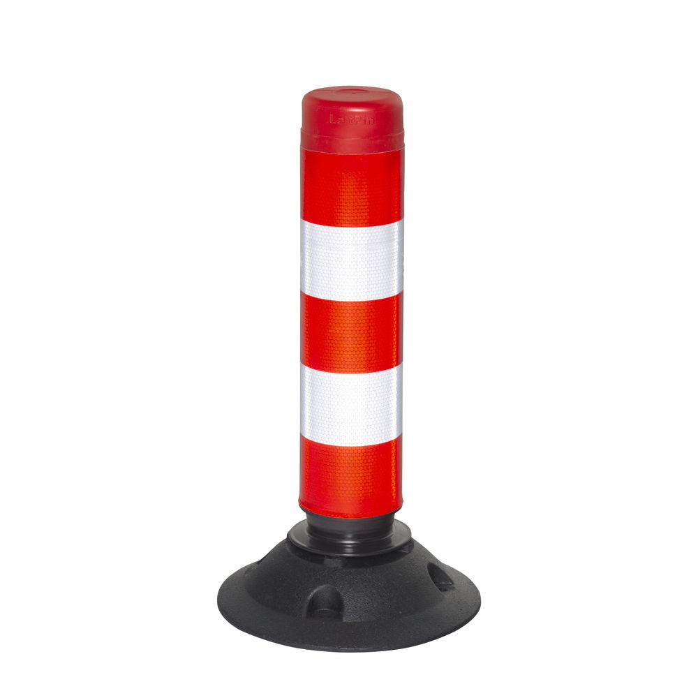 Samonivelirajući Vodeći Cilindar Plastika Ø 100 mm Crveno/Beli Moravia 311247W