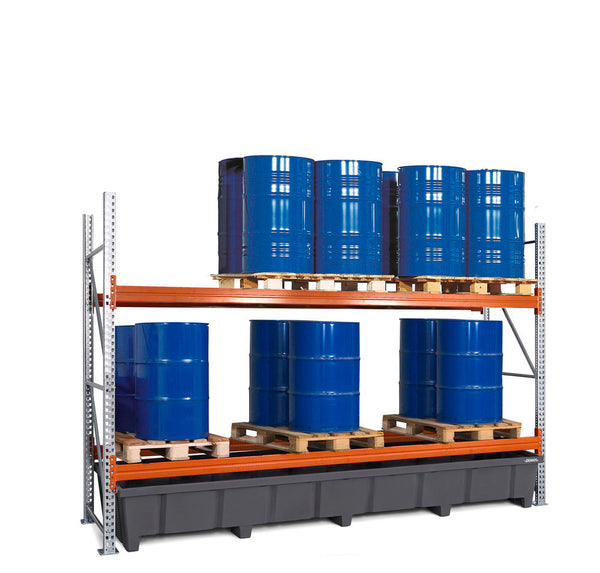 Regal Za Opasne Materije DENIOS 305695W Osnovno Polje 2 Lagerebene 3500x1315x2700mm