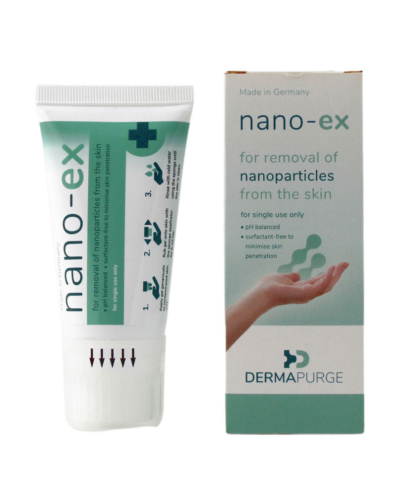 DENIOS Nano-ex Sredstvo za Čišćenje Kože od Nanočestica 50 ml sa Sunđerastim Aplikatorom
