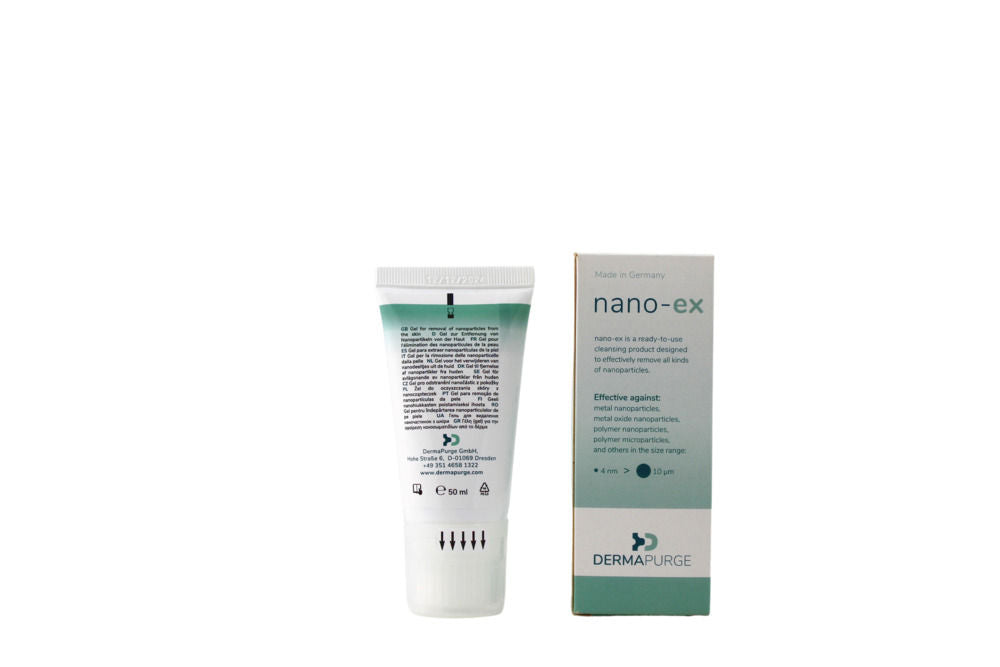 DENIOS Nano-ex Sredstvo za Čišćenje Kože od Nanočestica 50 ml sa Sunđerastim Aplikatorom