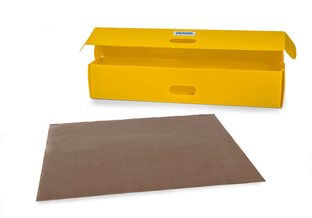 Denios Einweg-Abdichtmatte Teflon-Beschichtet 500 X 500 Mm