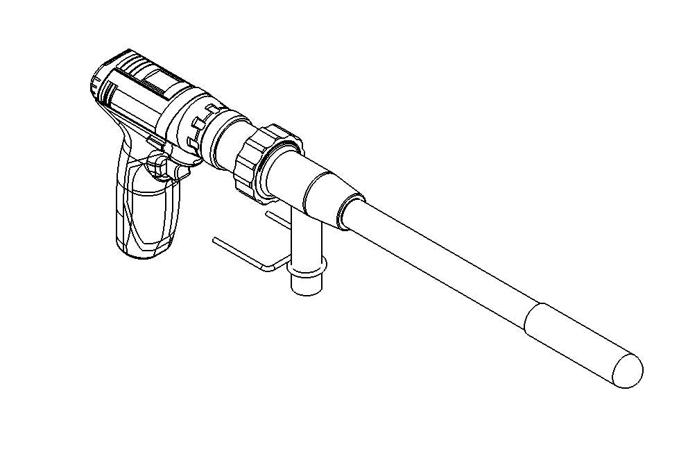 Allschicht-Probenehmer PowderProof za Prah do 2 mm Bürkle 281283W
