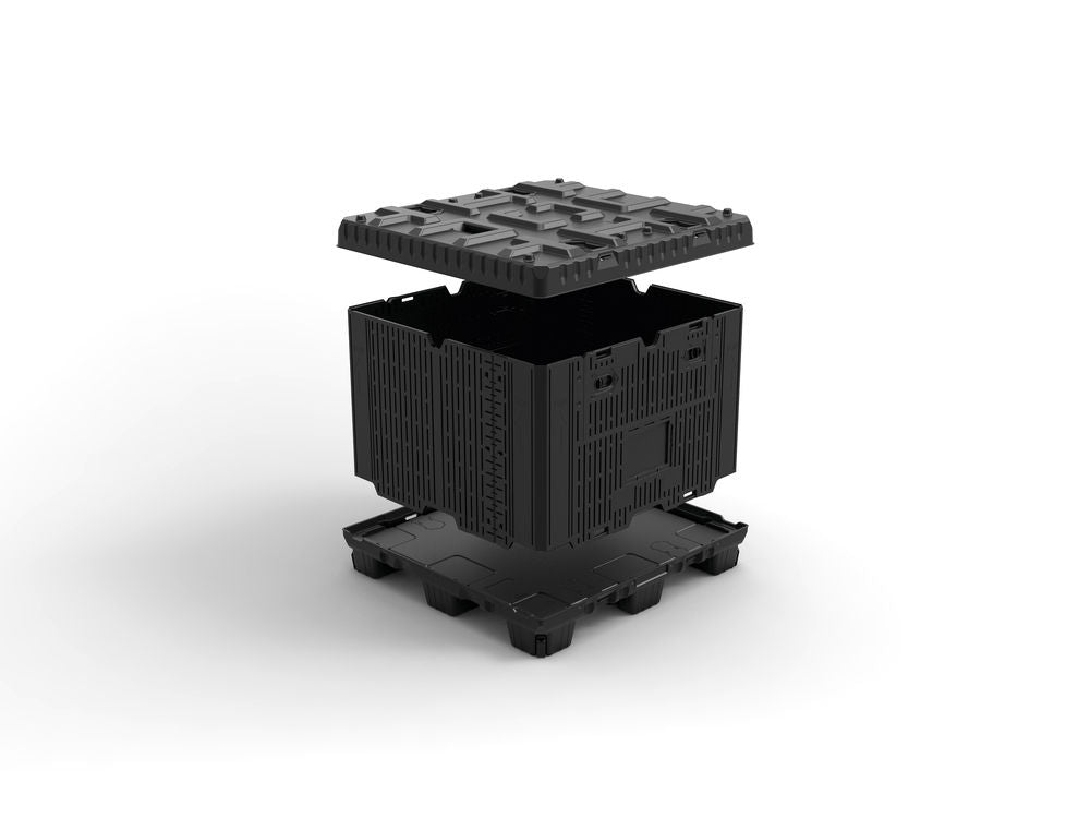 DENIOS GENIUS FLEX-BOX 1580 Basic Sklopivi Kontejner za Litijum-Jonske Akumulatore