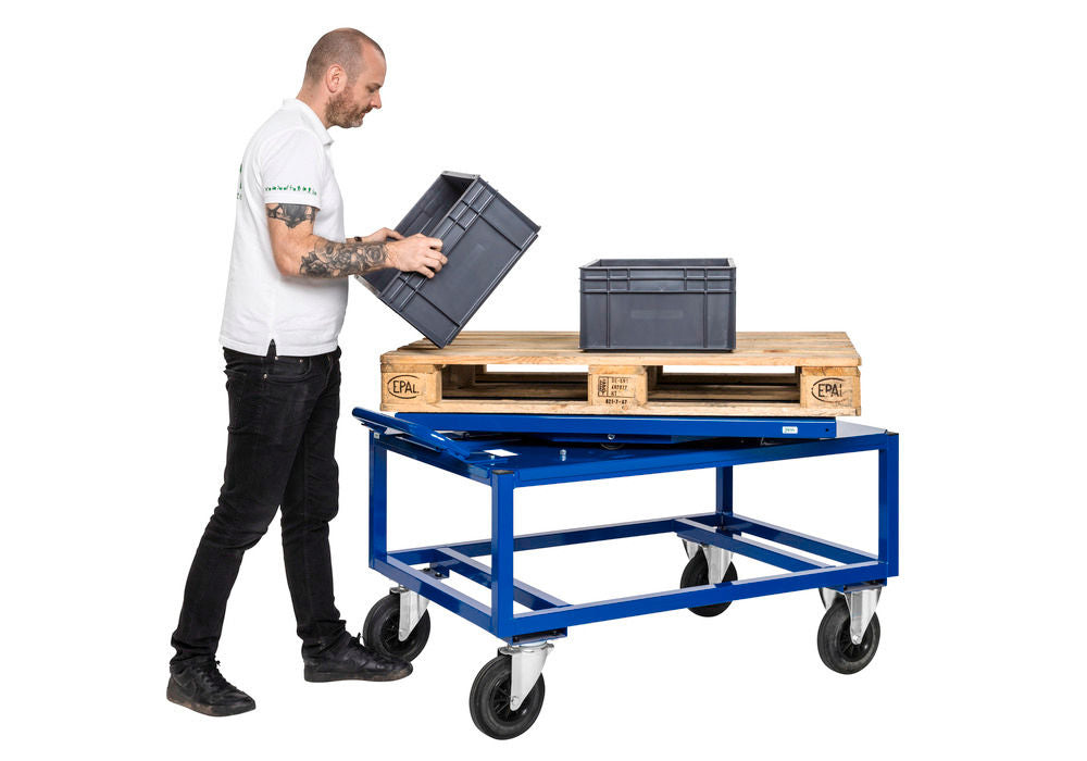 DENIOS Obrtna Ploča za Postolje Paleta 1338 x 810 x 152 mm 315985W