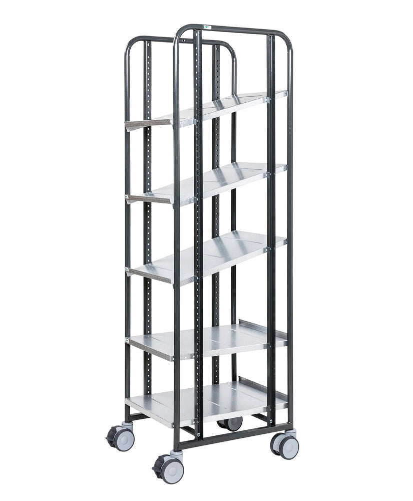 Kongamek Kolica sa 5 Fleksibilnih Polica 477 x 638 x 1850 mm 315979W