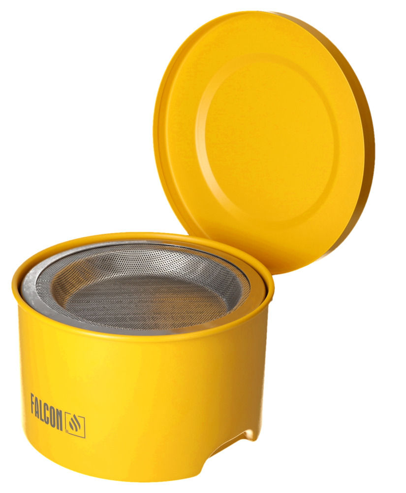 FALCON čistač sitnih delova od čelika lakiran sa potapajućim sitom 4 l 255 x 264 x 152 mm 282405W